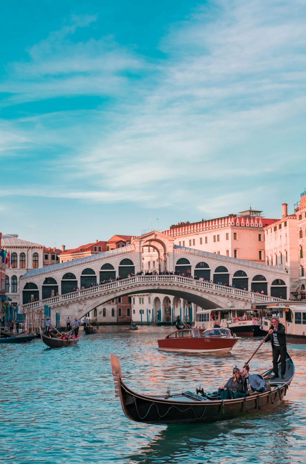 Rialtobrücke, Venedig, Italien