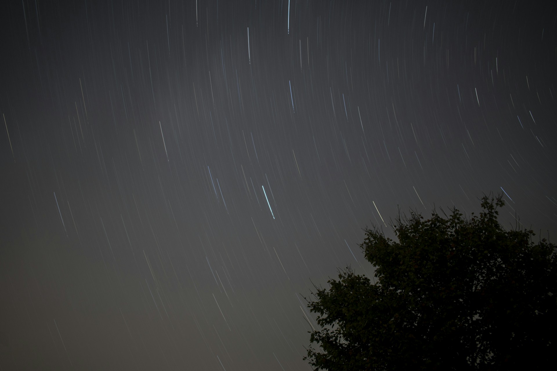 timelapse photography of stars