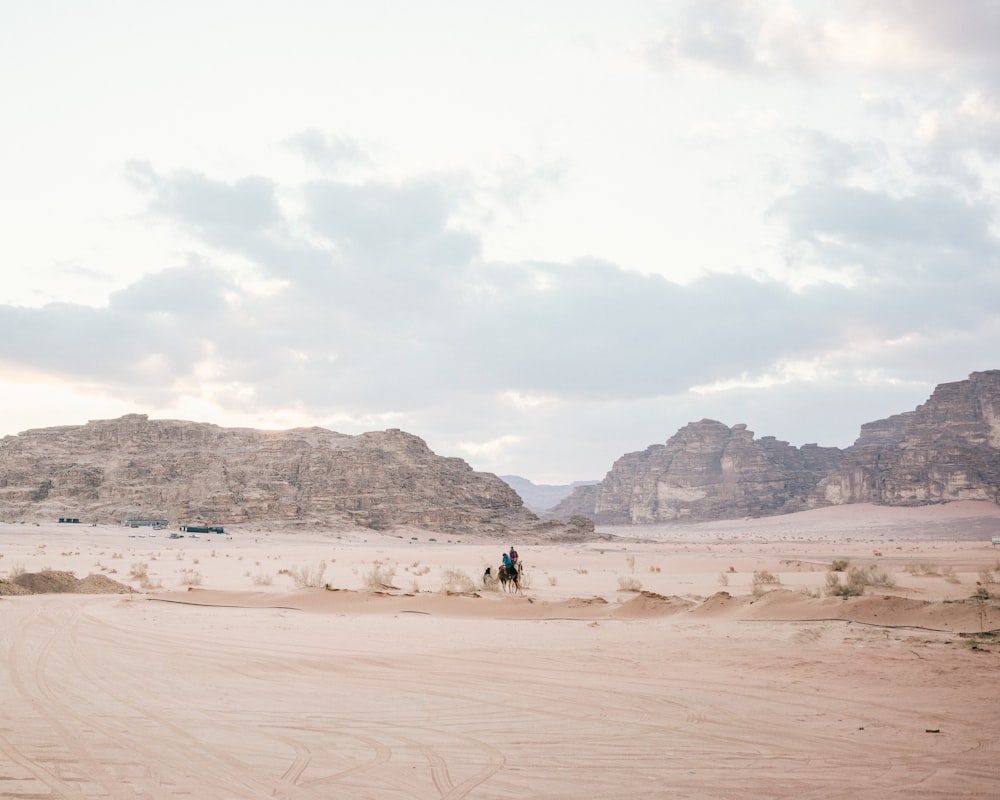 Landschaftsfoto der Wüste