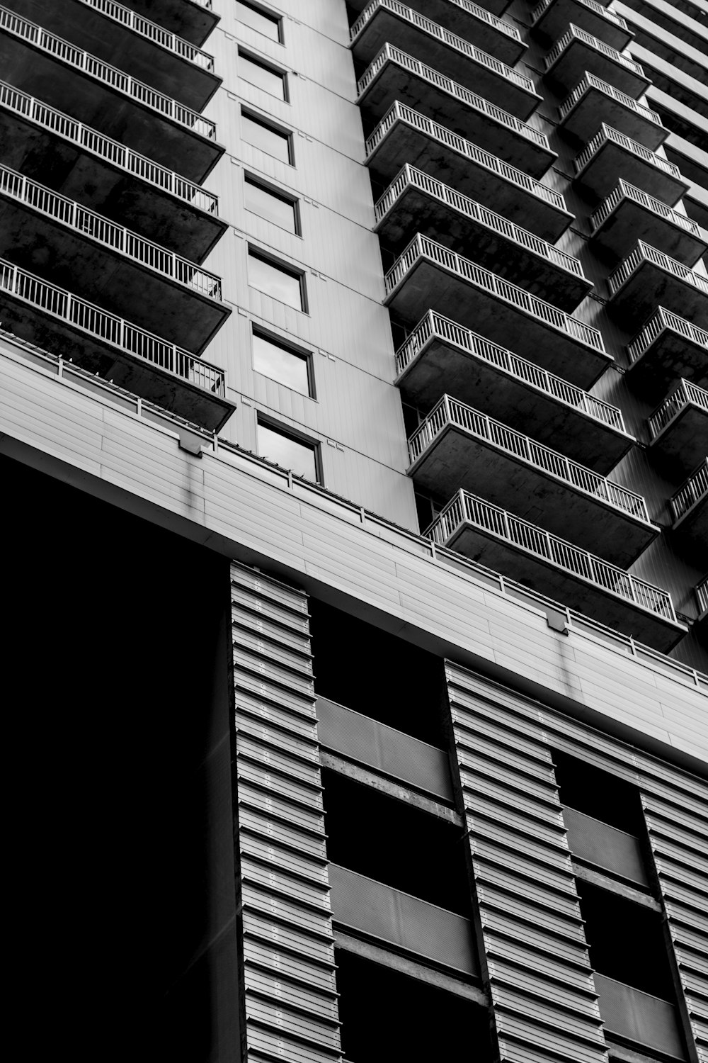 architectural photography of high-rise building