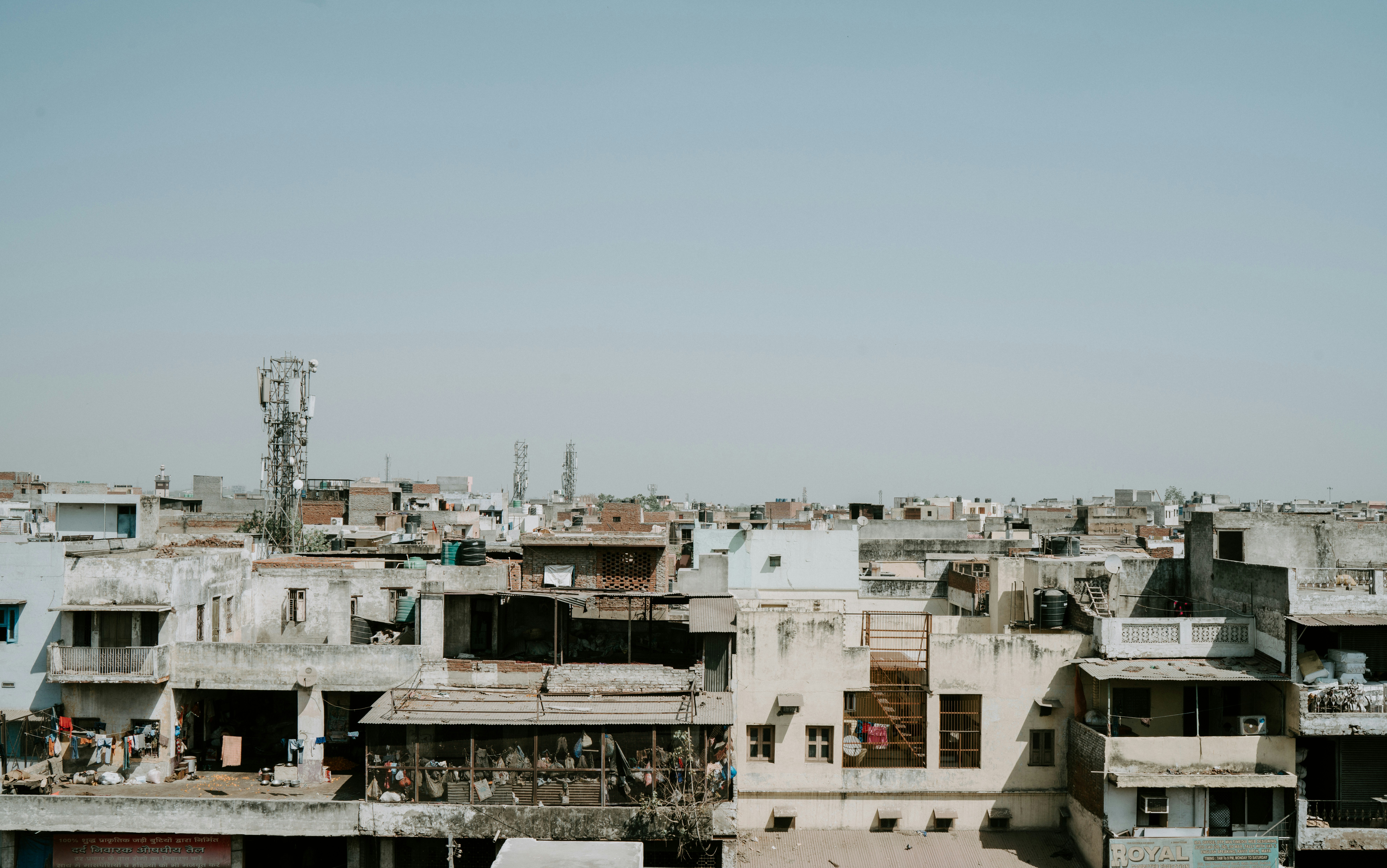 a city filled with lots of tall buildings