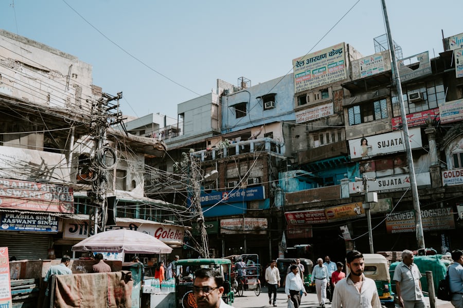 Old Delhi, an area in Delhi, India (Annie Spratt via Unsplash)
