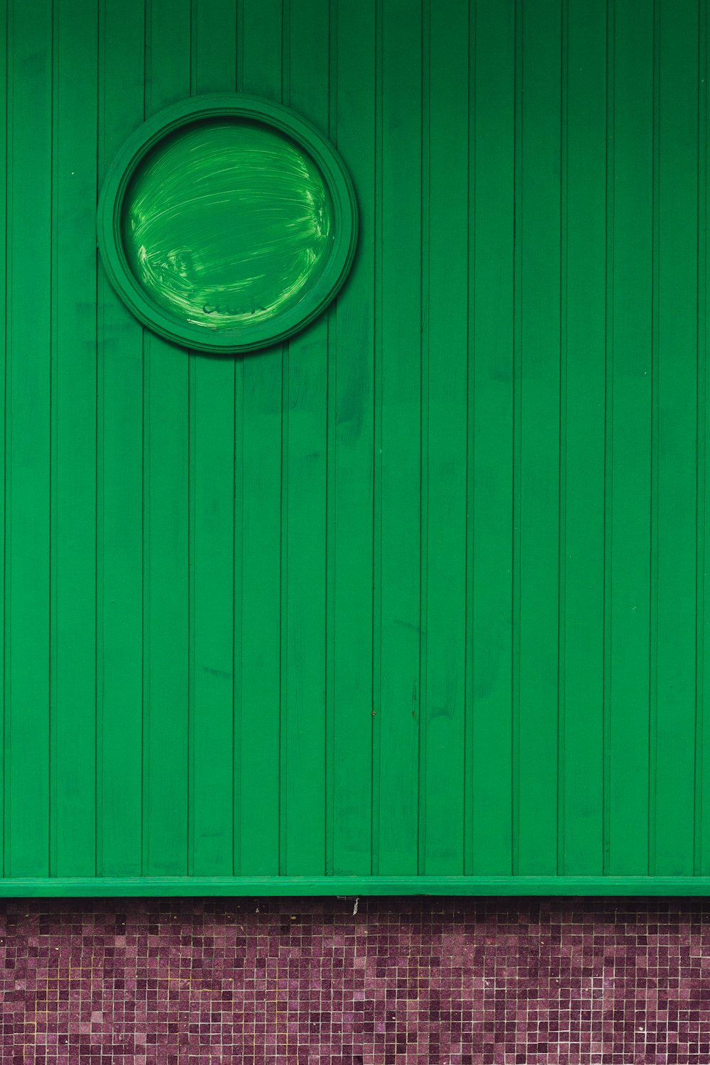 placa de madeira verde