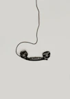 black corded telephone