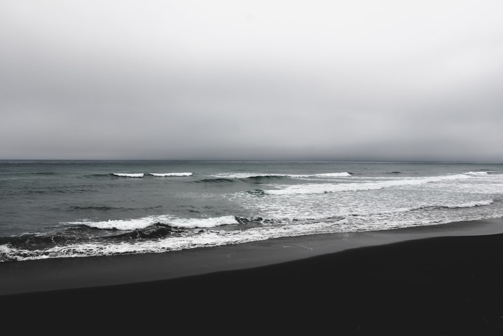 fotografia di paesaggio marino dell'onda del mare