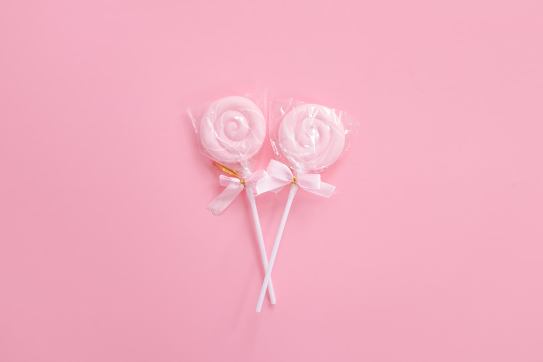 two pink candyes, sweet & simple
