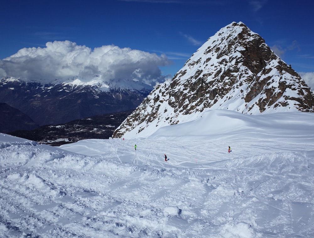 snow covered mountain