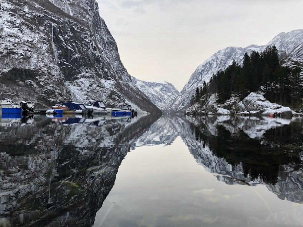 calm body of water