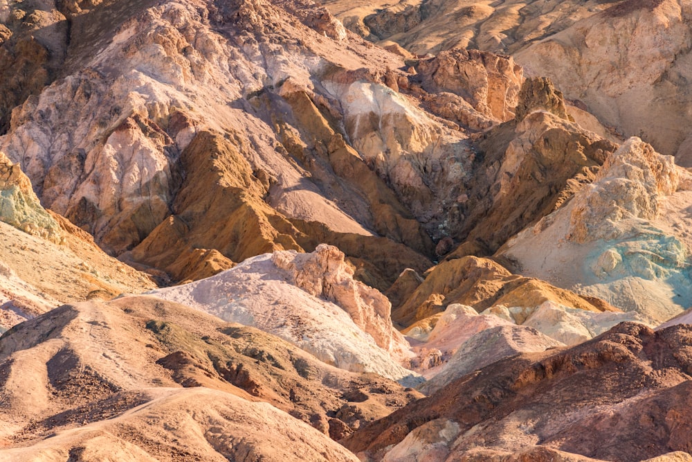 brown rock formation