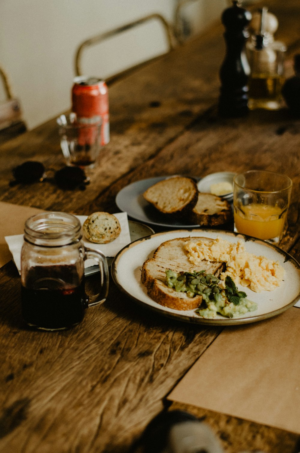 toasted bread with egg