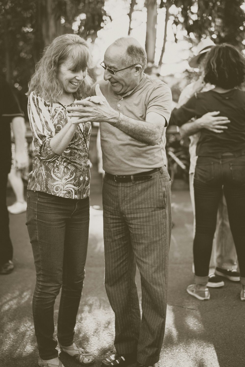 pareja bailando