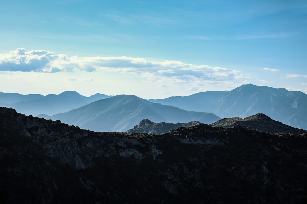 photo of mountain peak