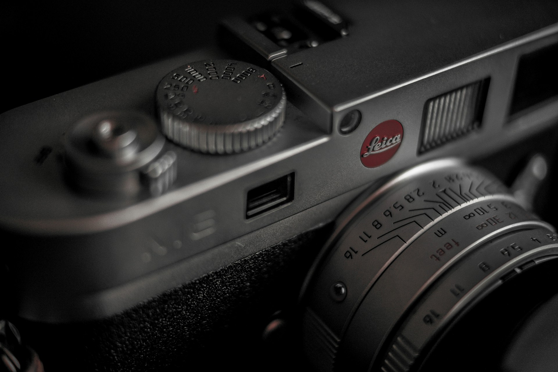 gray SLR camera
