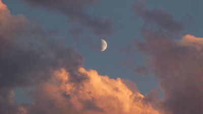 half-moon dreamy zoom background