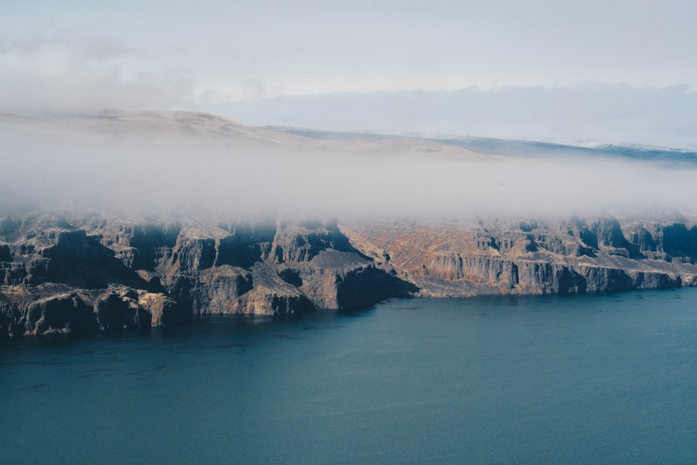 landscape photo of cliff