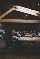 A relaxed break area where team members share ideas over coffee, highlighting our friendly work culture.