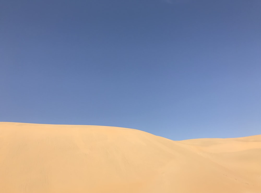 landscape photography of desert