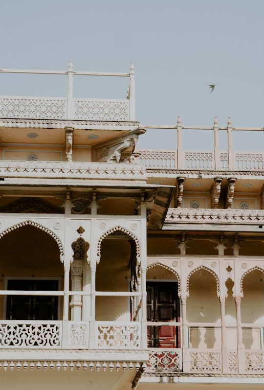 photo of white concrete mansion in Jantar Mantar - Jaipur India