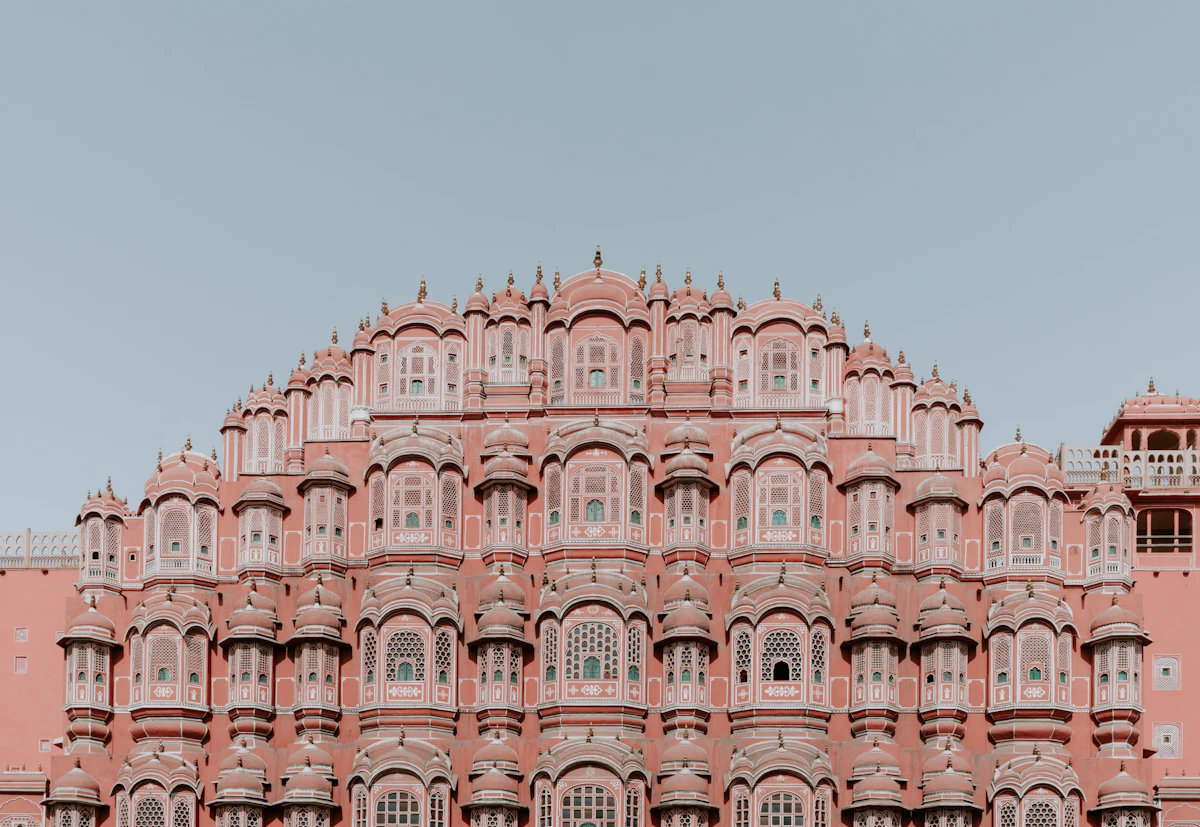 Hawa Mahal, the Palace of Winds, in Jaipur