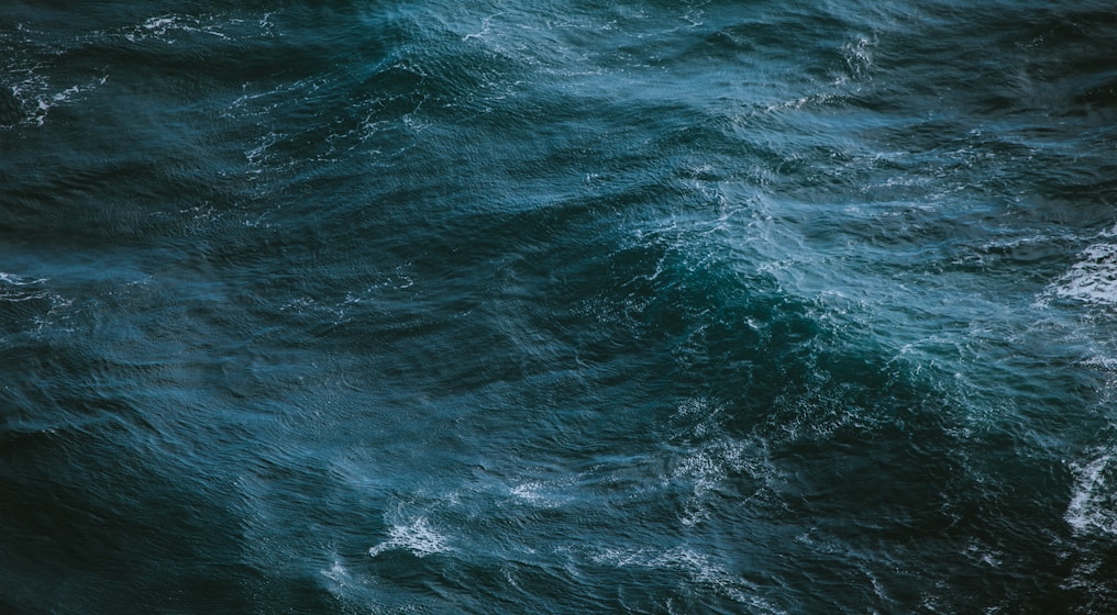 aerial view photography of sea