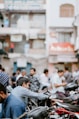 selective focus photo of man riding motorcycle