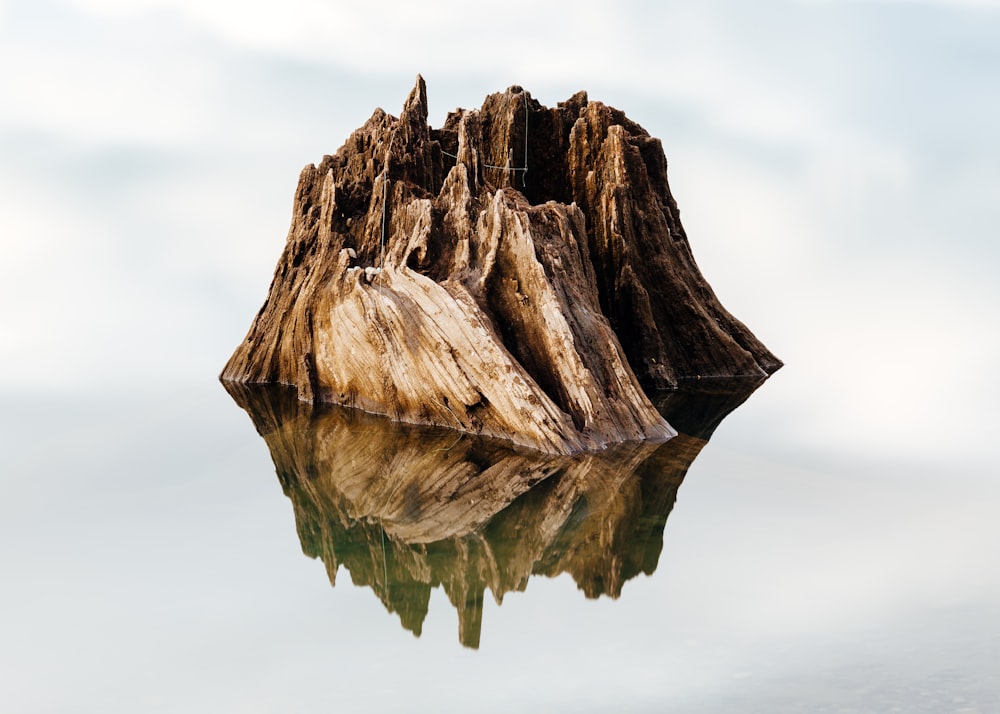 Cadre en bois marron