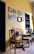 Cozy interior corner of the quinta with traditional Portuguese decor.