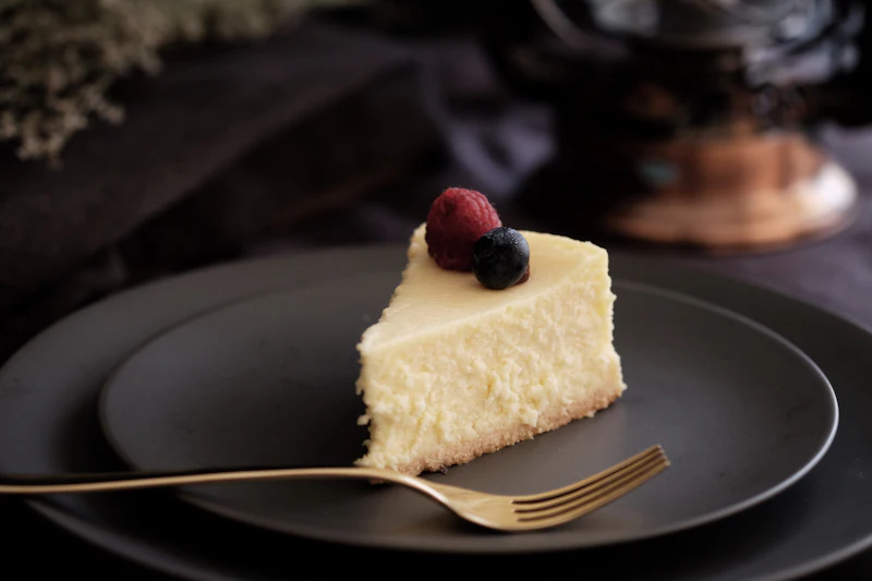パーティサイズのチーズケーキ
