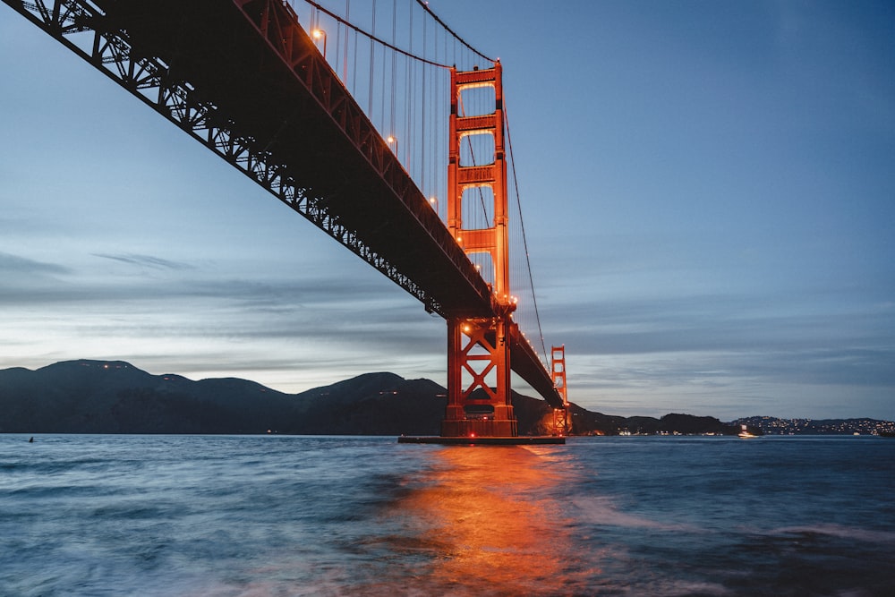 fotografía de paisaje del puente Golden Gate, California