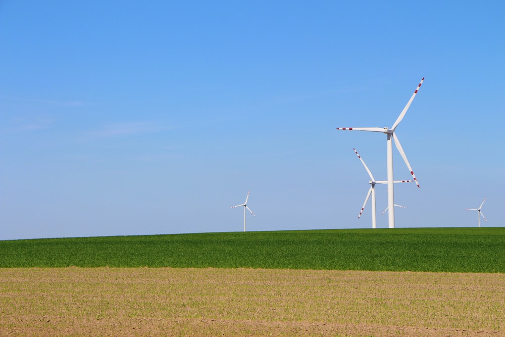 photographie de paysage de moulin à vent