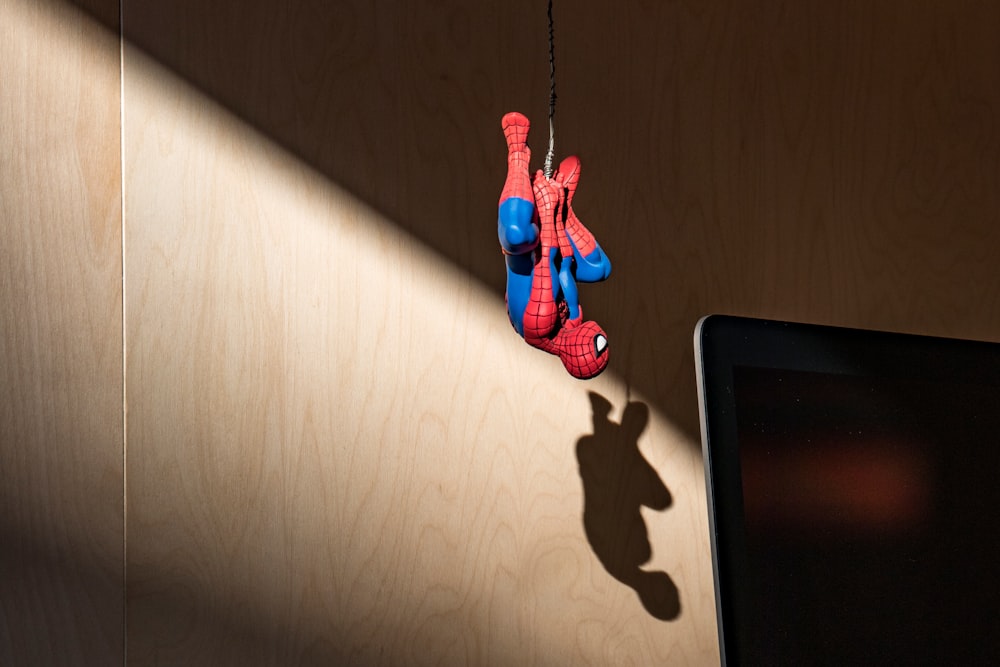 Spider-Man hanging action figure