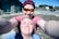 two men taking selfie in lawn