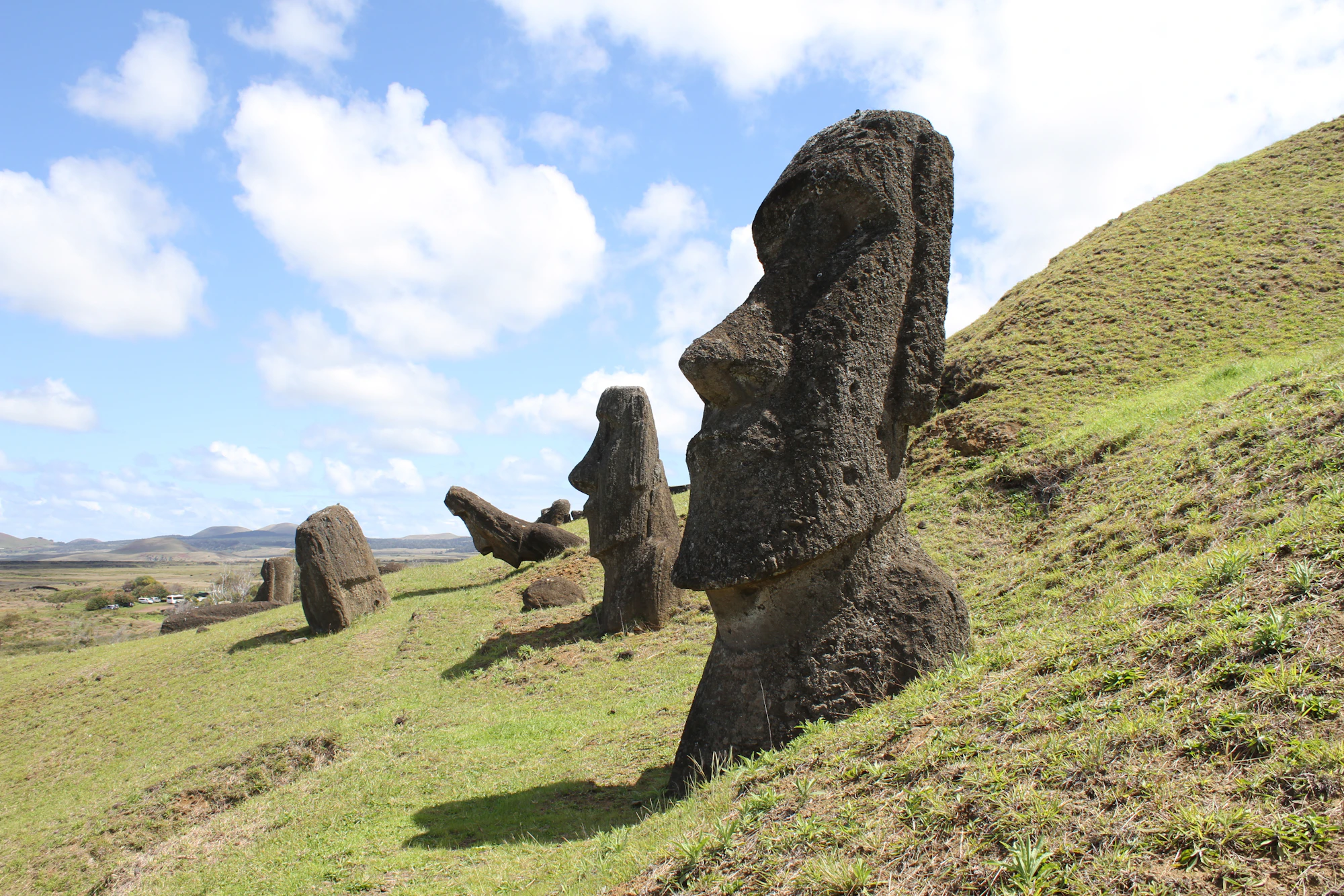 Moái en Rapa Nui