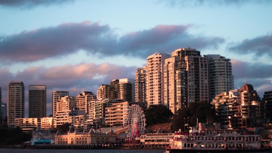 architectural photography of high rise building in The Rocks Australia