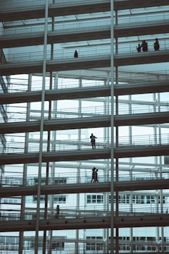 Visualization of MEP coordination in a complex building.