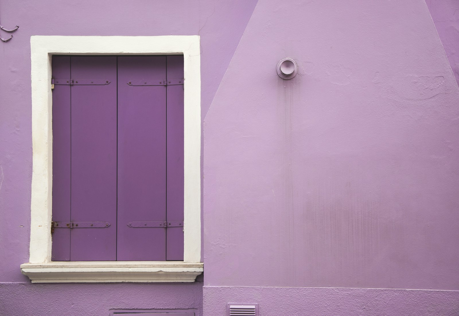 Nikon D90 sample photo. Purple wall and white photography