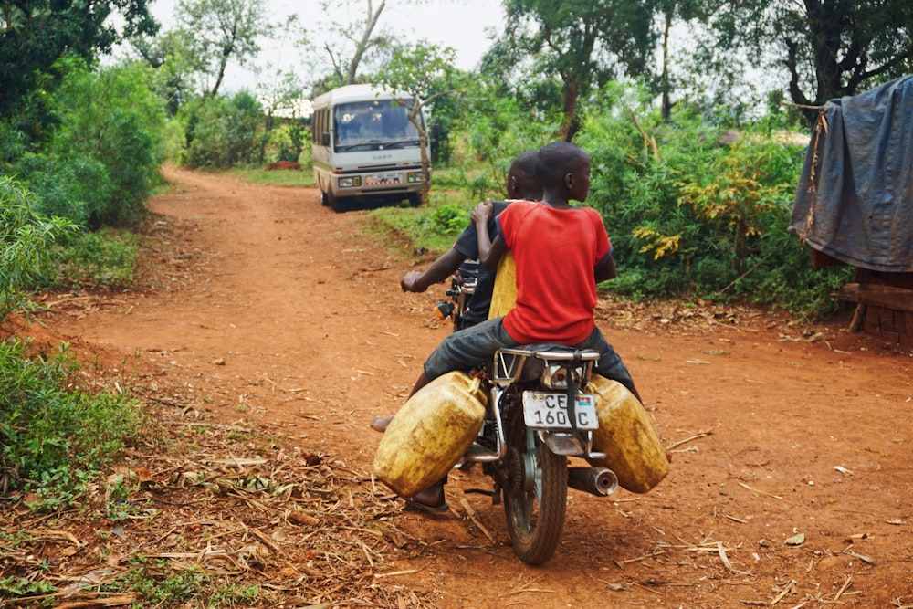 person riding motorcycle