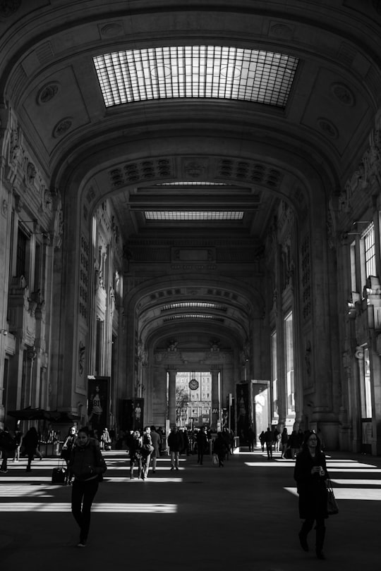 group of people inside building in Hostel Central Station Italy