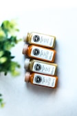 wellness shot and vitality shot glass bottles