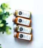 wellness shot and vitality shot glass bottles