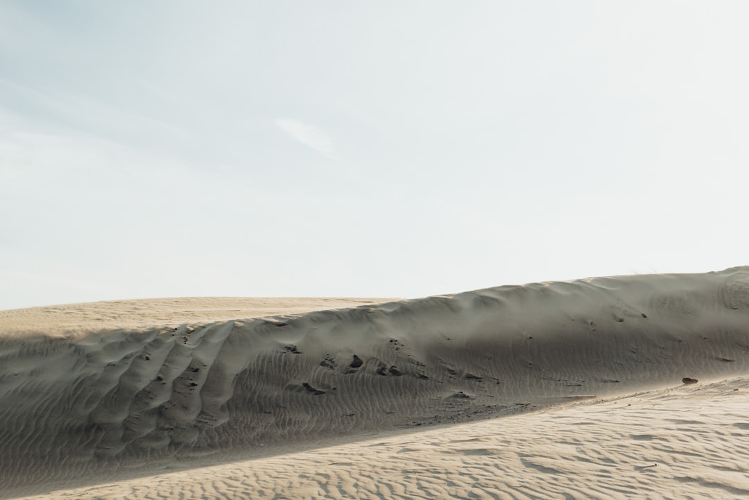 empty sand dunes