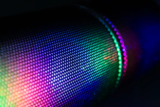 purple and blue light illustration