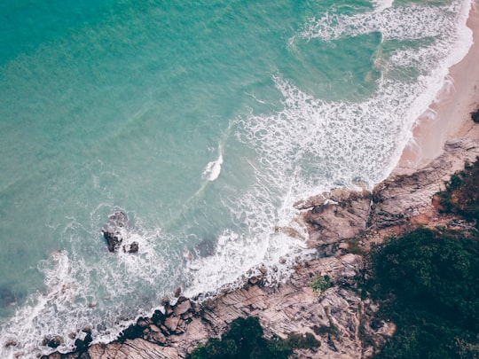 sea wave in Ko Samui Thailand