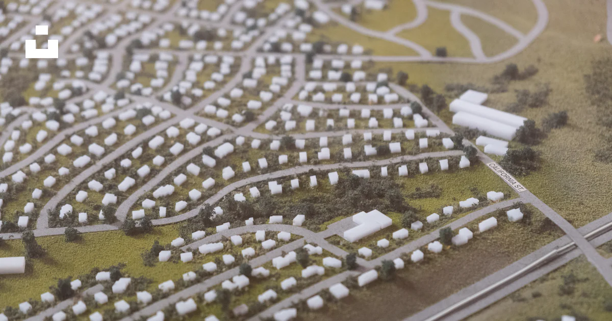 Suburban scale model photo – Free Layout Image on Unsplash