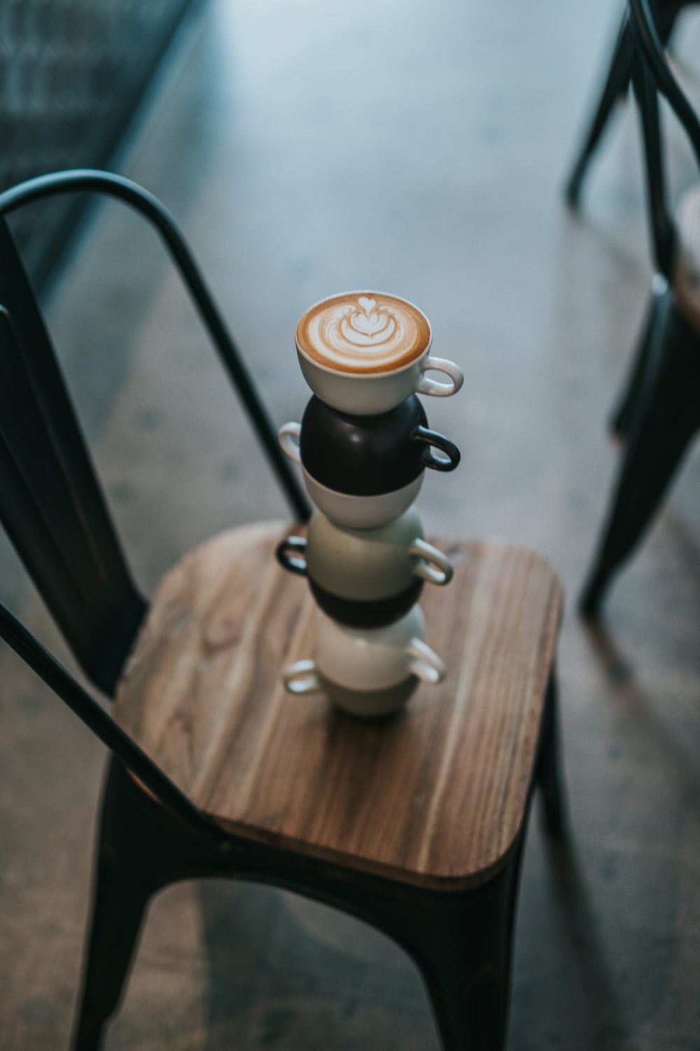 Flachfokusfotografie von Kaffeetassen