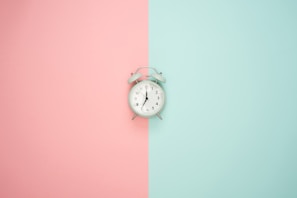 silver bell alarm clock