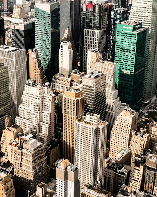 aerial photography of high-rise buildings in Empire State Building United States