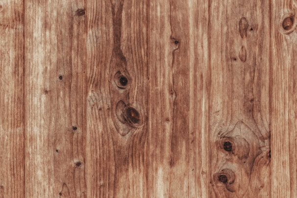 A close-up of natural wood textures in home décor.