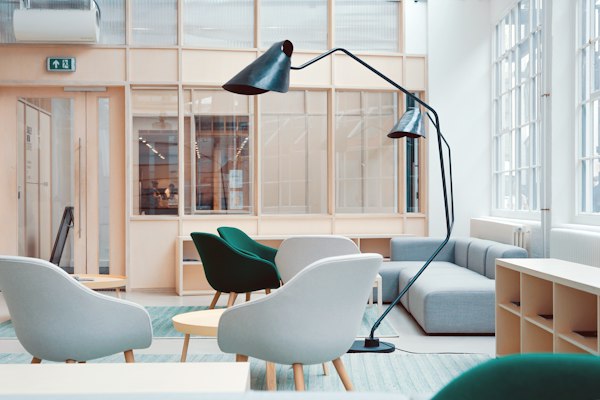 Cozy modern living room