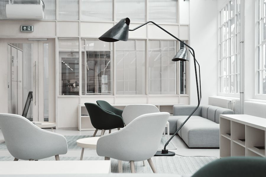 Bureau avant nettoyage